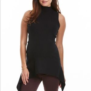 NWT Maternity-Friendly Parker Black Top